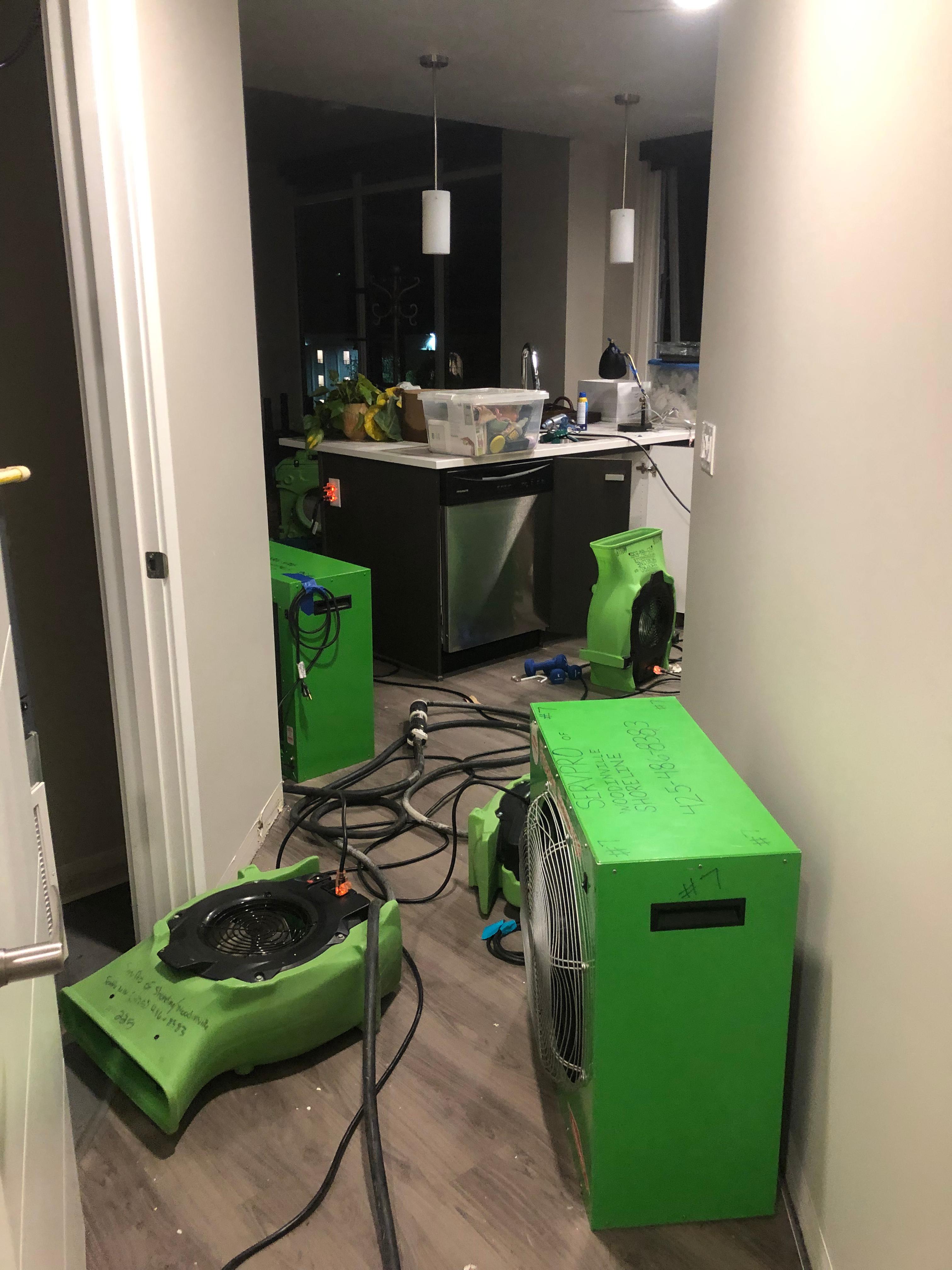 Have you suffered from a water leak in your kitchen? Give SERVPRO of Shoreline/Woodinville a call!