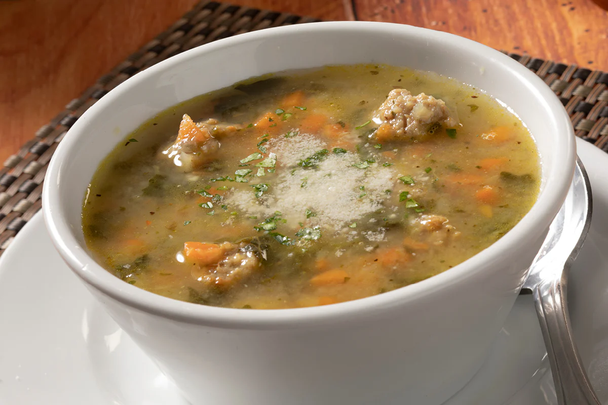 Wedding Soup - SOUPS & SIDE SALADS