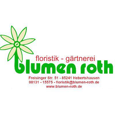 Blumenladen Dachau Gärtnerei Roth in Hebertshausen - Logo