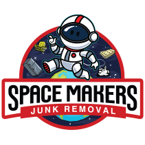 Space Makers Junk Removal Logo
