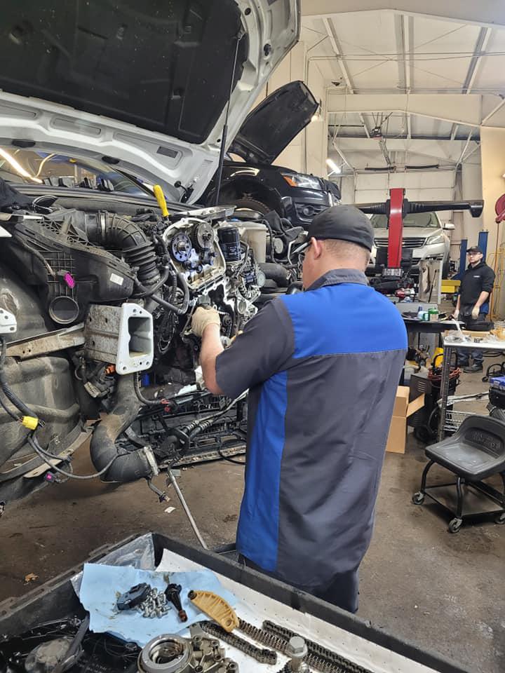Sometimes you have to remove a few things to do maintenance on a 2013 Audi Allroad! 
Just remember w McCormick Automotive Center Fort Collins (970)472-2030