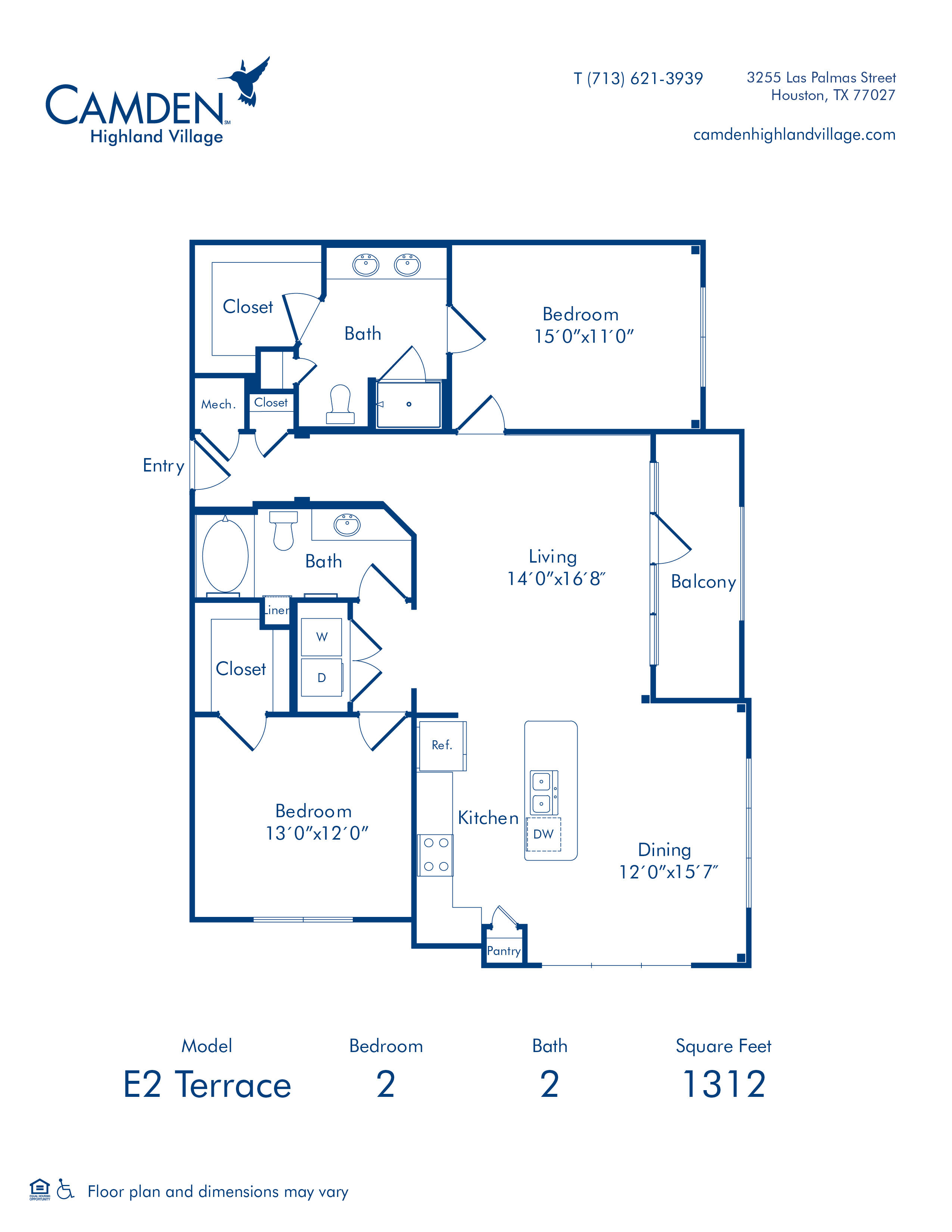 Camden Highland Village Apartments and Townhomes Photo