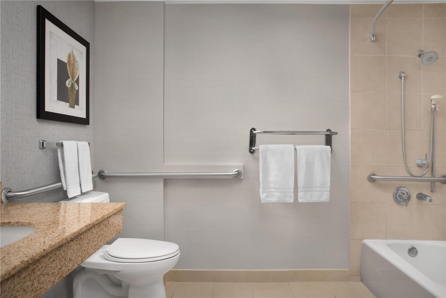 Guest room bath