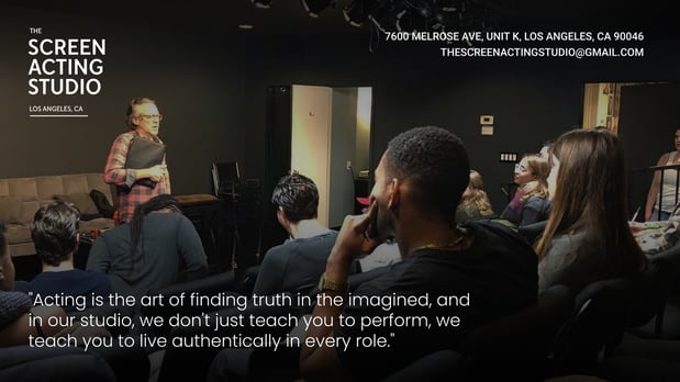 Images Aaron Speiser - The Screen Acting Studio