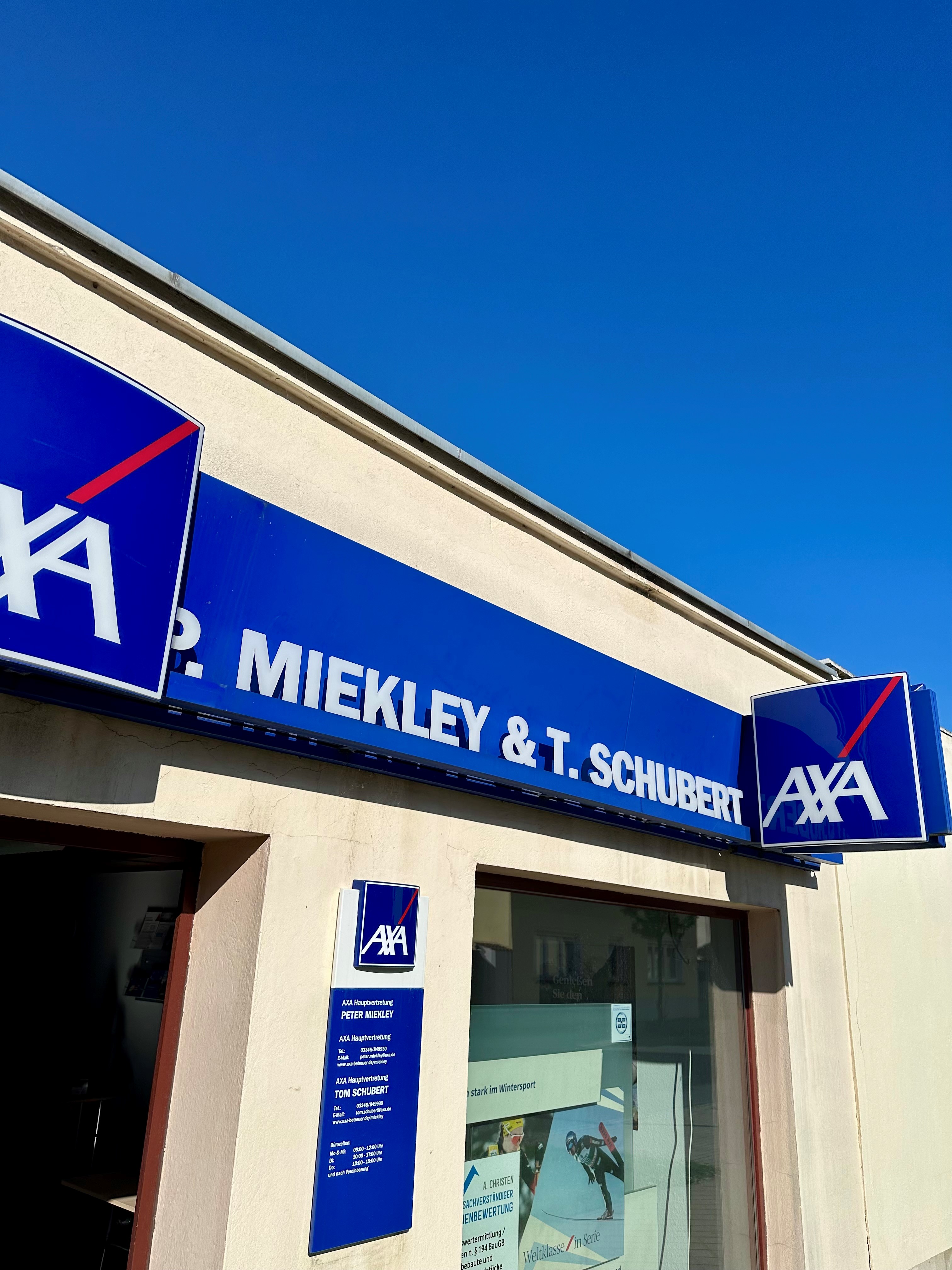 AXA Versicherung Peter Miekley & Tom Schubert, Frankfurter Straße 17 in Seelow