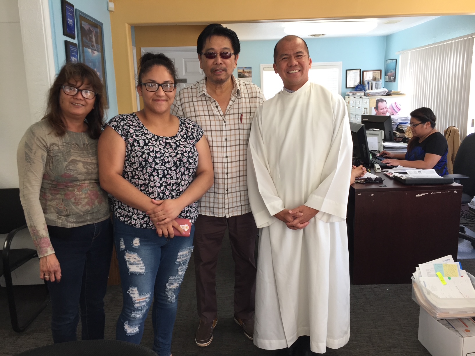 Father + Staff