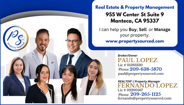 Images Paul Lopez - PropertySourced REALTOR® Manteca California