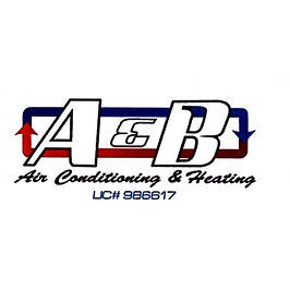 A & B Air Conditioning & Heating Logo