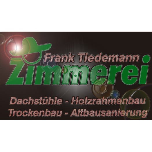 Logo von Frank Tiedemann Zimmerei
