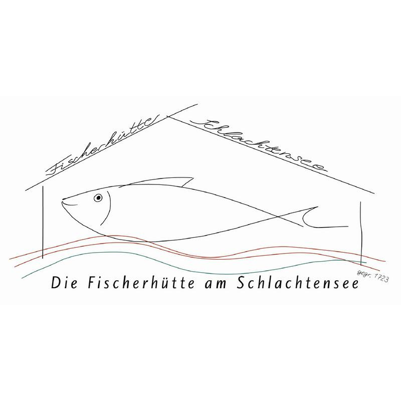 Fischerhütte am Schlachtensee in Berlin - Logo