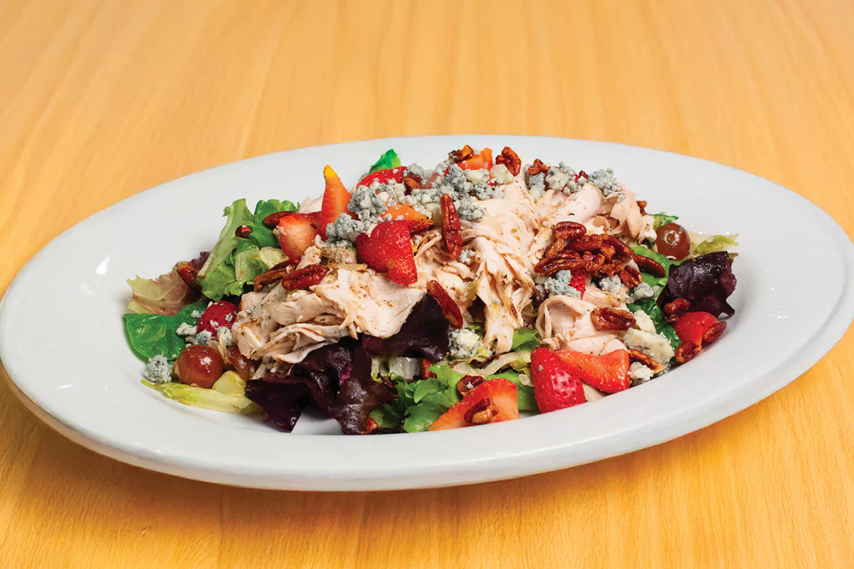 Strawberry Balsamic Chicken Salad - BERRY BLISS SUMMER