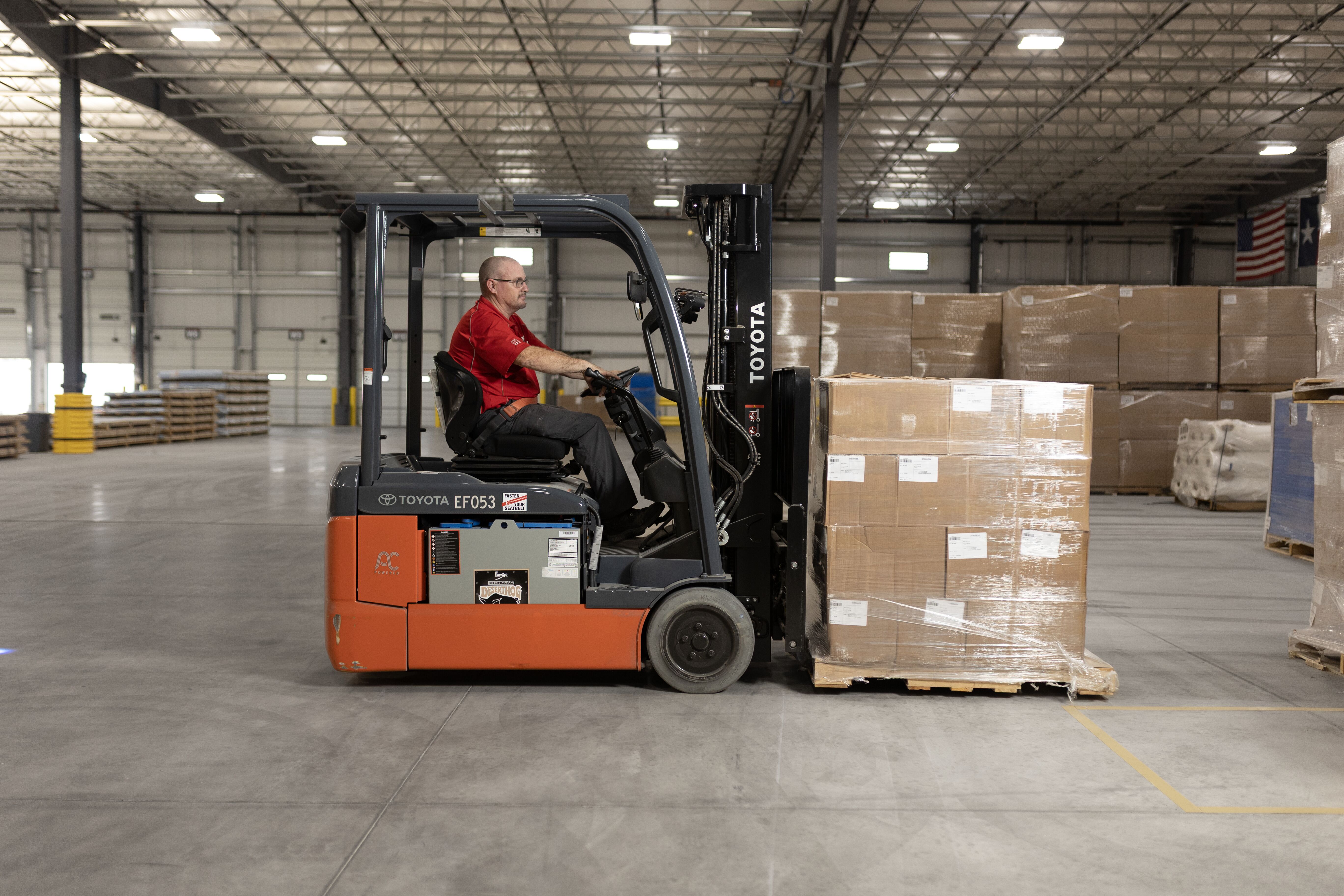 Dock associates are trained to handle your freight to minimize the potential of damages in transit 