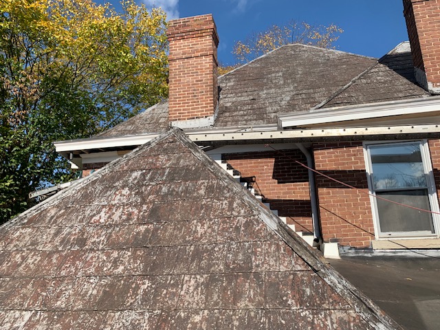 Preserve the timeless elegance and durability of your property in Cincinnati, OH, with Hempleman Contracting's expert slate roof repair services. Our skilled craftsmen specialize in meticulously restoring and maintaining slate roofs with precision and care. Whether you're dealing with cracked tiles, leaks, or general wear and tear, we utilize advanced techniques and top-quality materials to deliver lasting solutions. With transparent communication, timely service, and a commitment to customer satisfaction, Hempleman Contracting ensures that your slate roof is restored to optimal condition, providing long-lasting protection and enhancing the beauty of your property. Trust us to keep your home or business secure with our expert slate roof repair services. Contact us today to schedule your appointment and experience the difference with Hempleman Contracting.