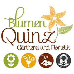 Blumen Quinz Gärtnerei u. Floristik Logo