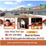 Calm Wind Foot Spa Logo