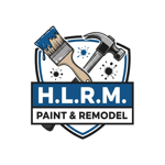 H.L.R.M. Paint & Remodel Logo