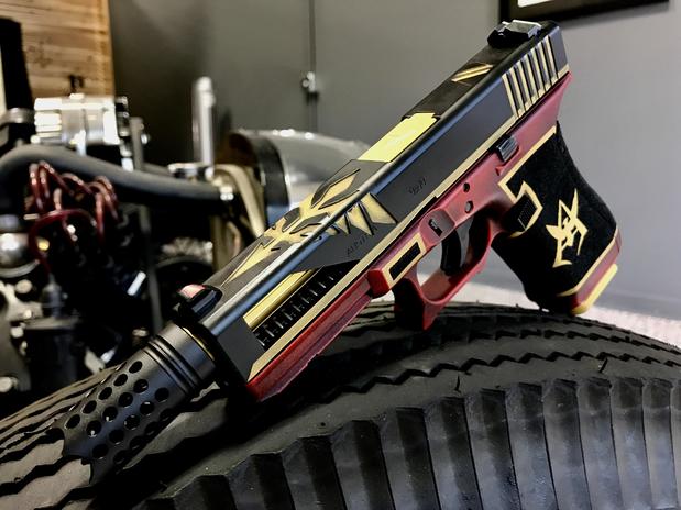 Images Armory Valentine, LLC Cerakote Coating, Laser Engraving & Custom Holsters