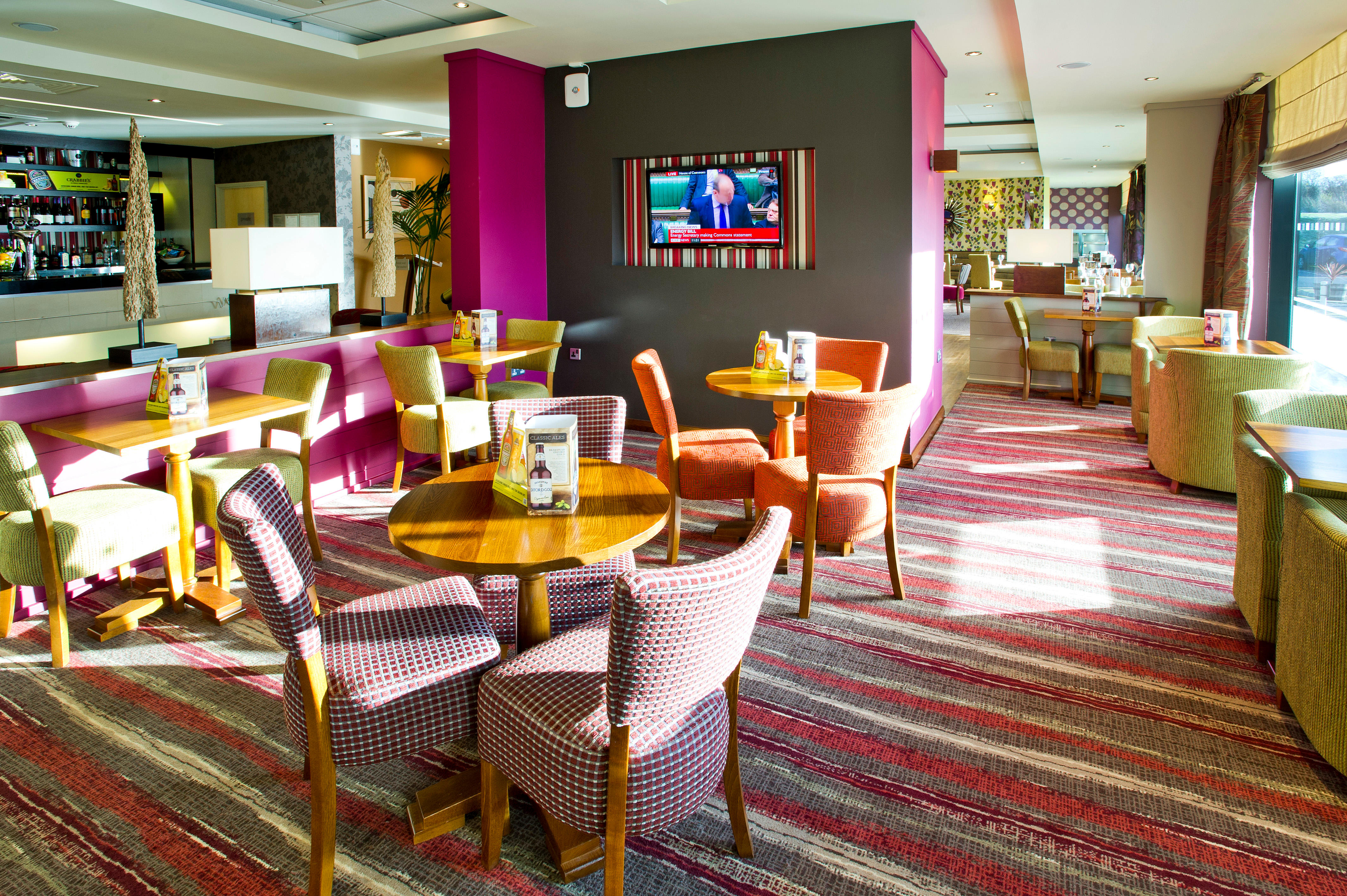 Thyme restaurant interior Premier Inn Ayr A77/Racecourse hotel Ayr 03333 219304