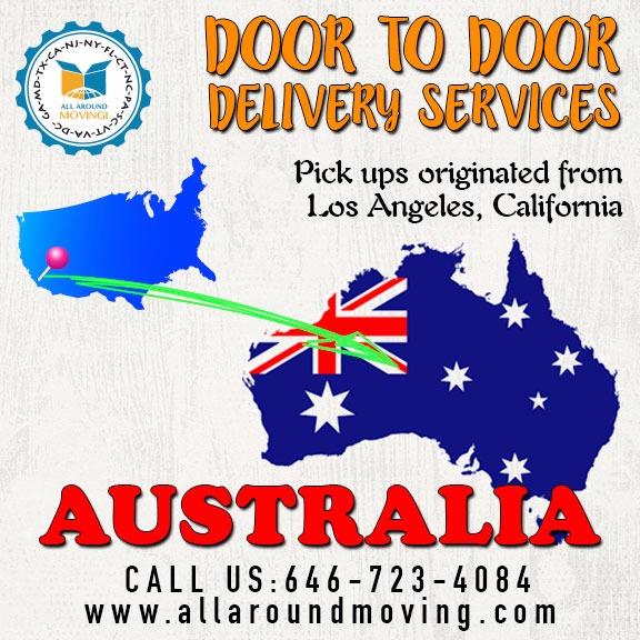 International Shipping to Australia from Los Angeles, California http://www.allaroundmoving.com/shipping-moving-to-australia.php