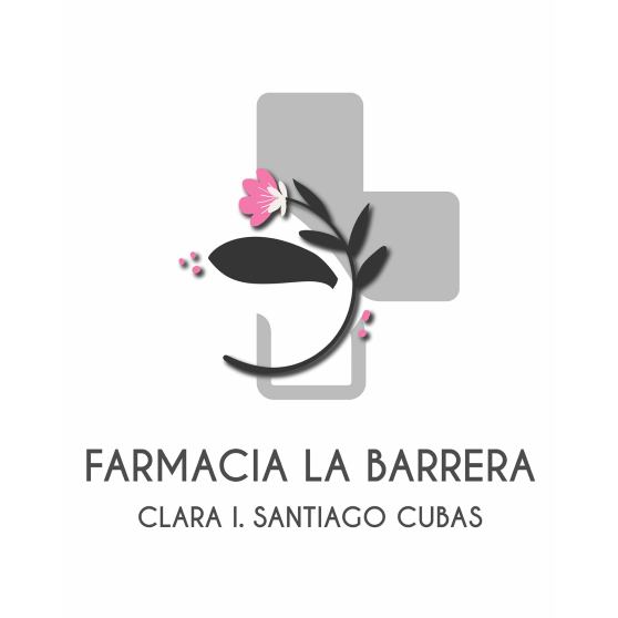 Farmacia La Barrera. Clara Isabel Santiado Cubas Logo