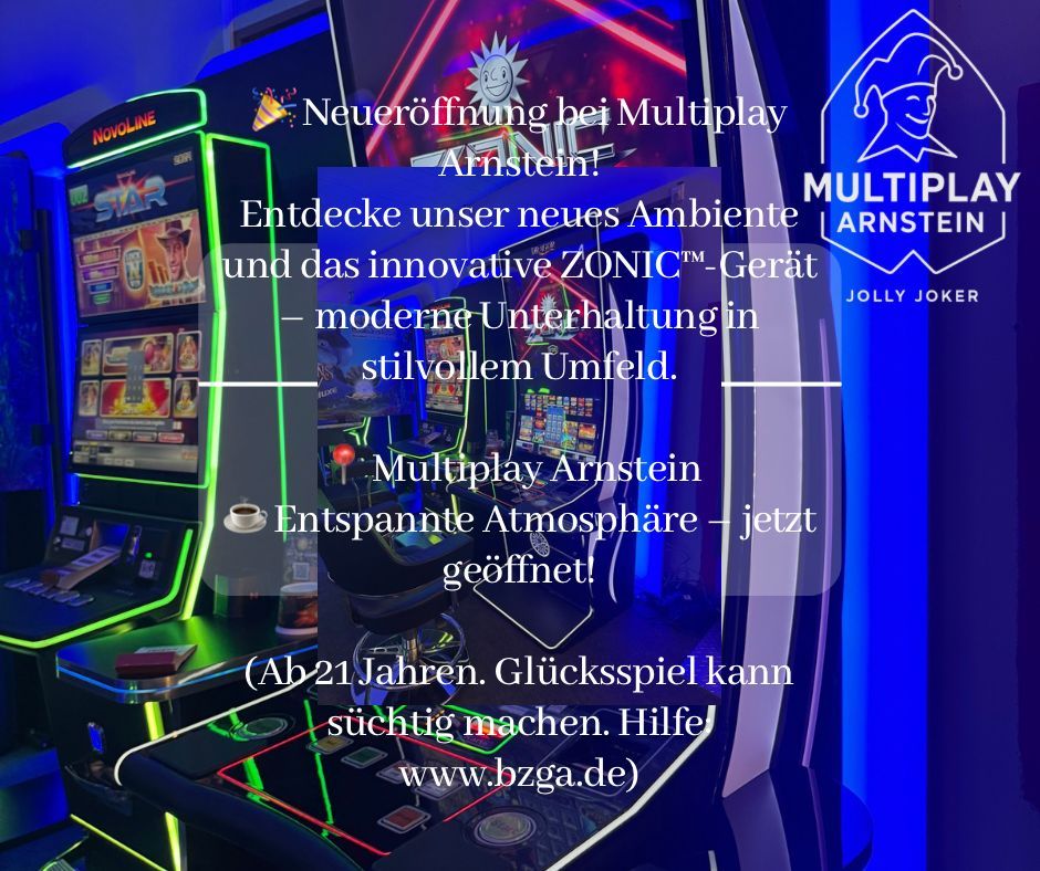 Bilder Spielhalle Multiplay Arnstein