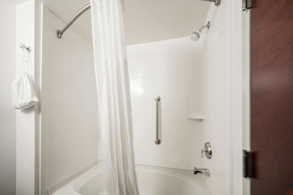 Guest room bath Hampton Inn Wilson Downtown Wilson (252)243-4040