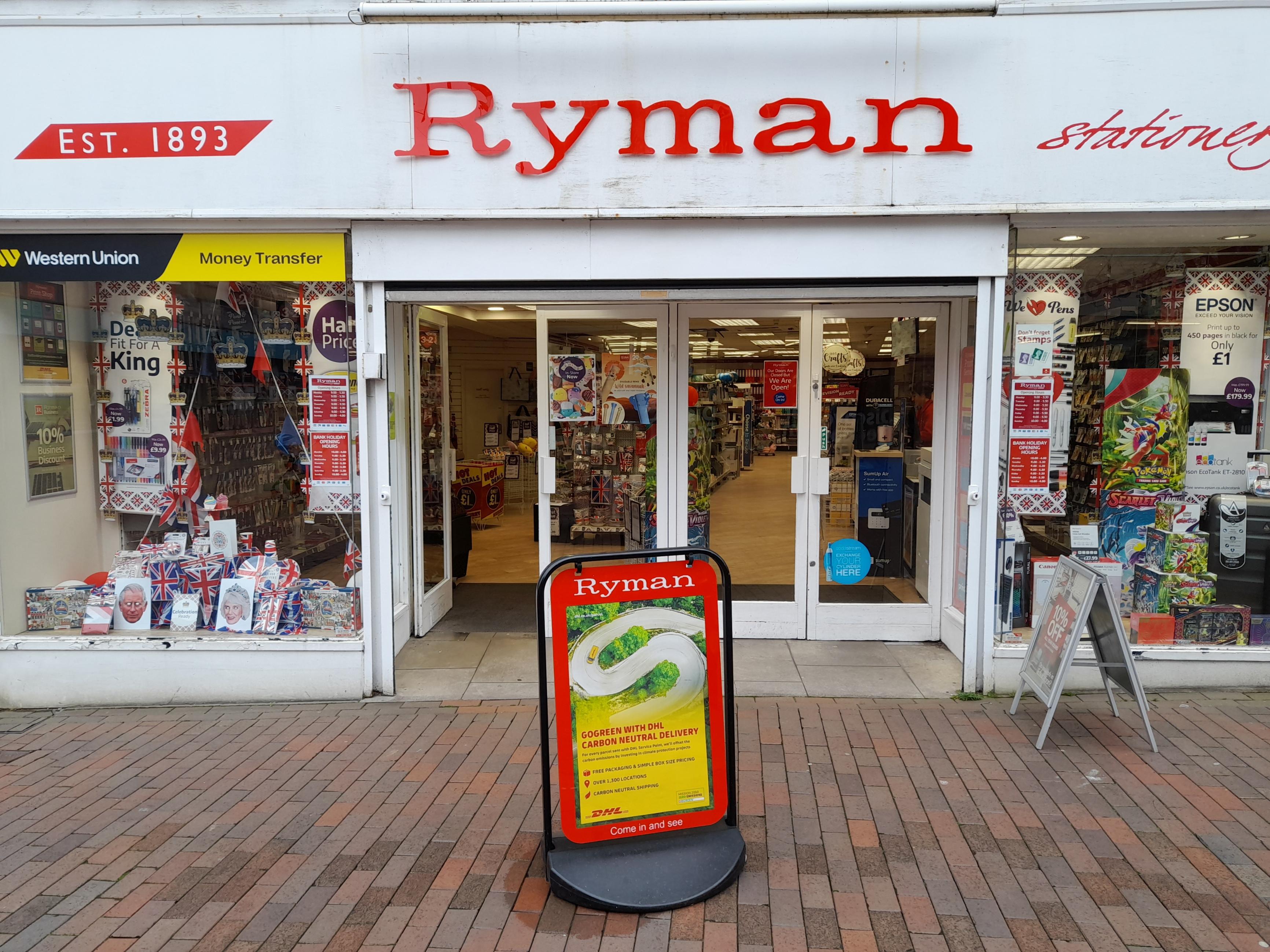 Images DHL Express Service Point (Ryman Stafford)