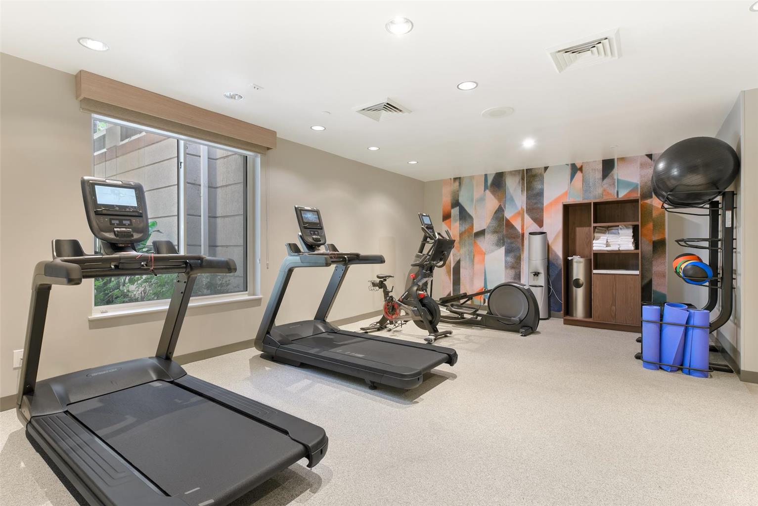 Health club fitness center gym