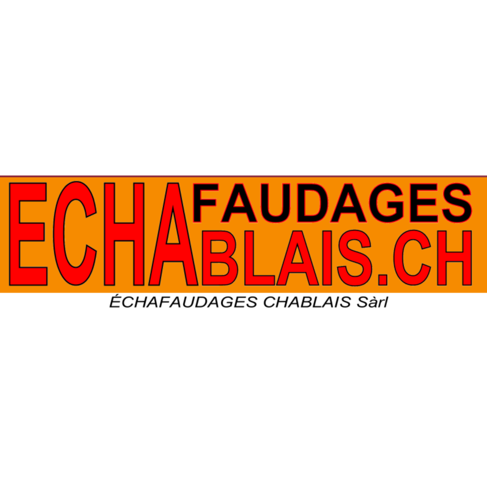 Echaffaudages Chablais Logo