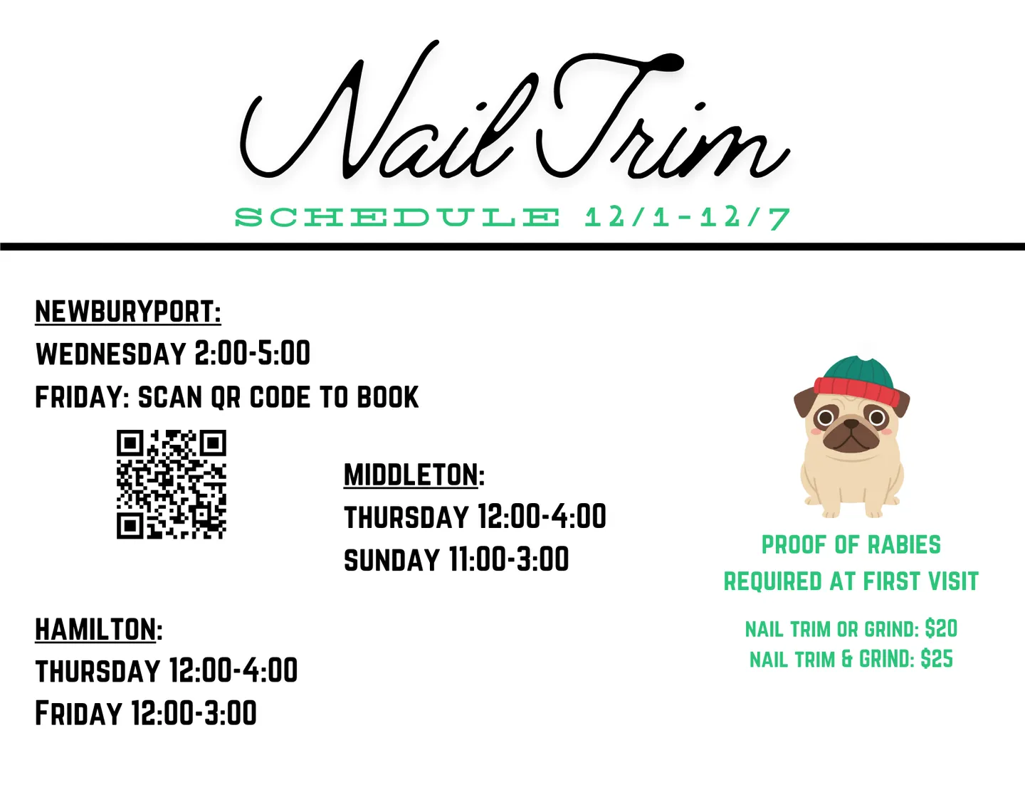 Image of Local Pet Event Nail Trims Nearby