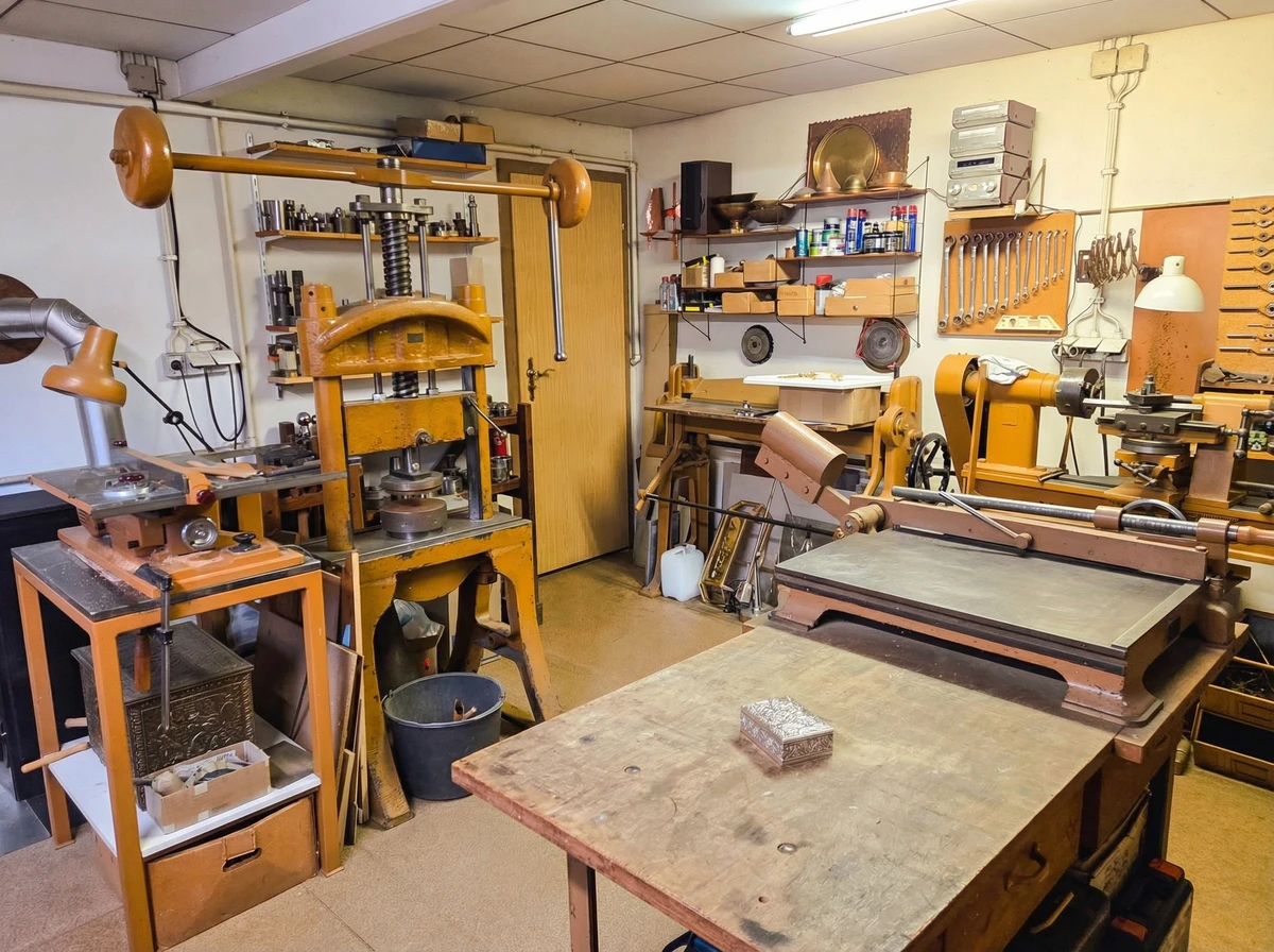 Messing Reinsdorf, Peter Reinsdorf Gürtlermeister, Klosterstr. 7 in Blankenburg