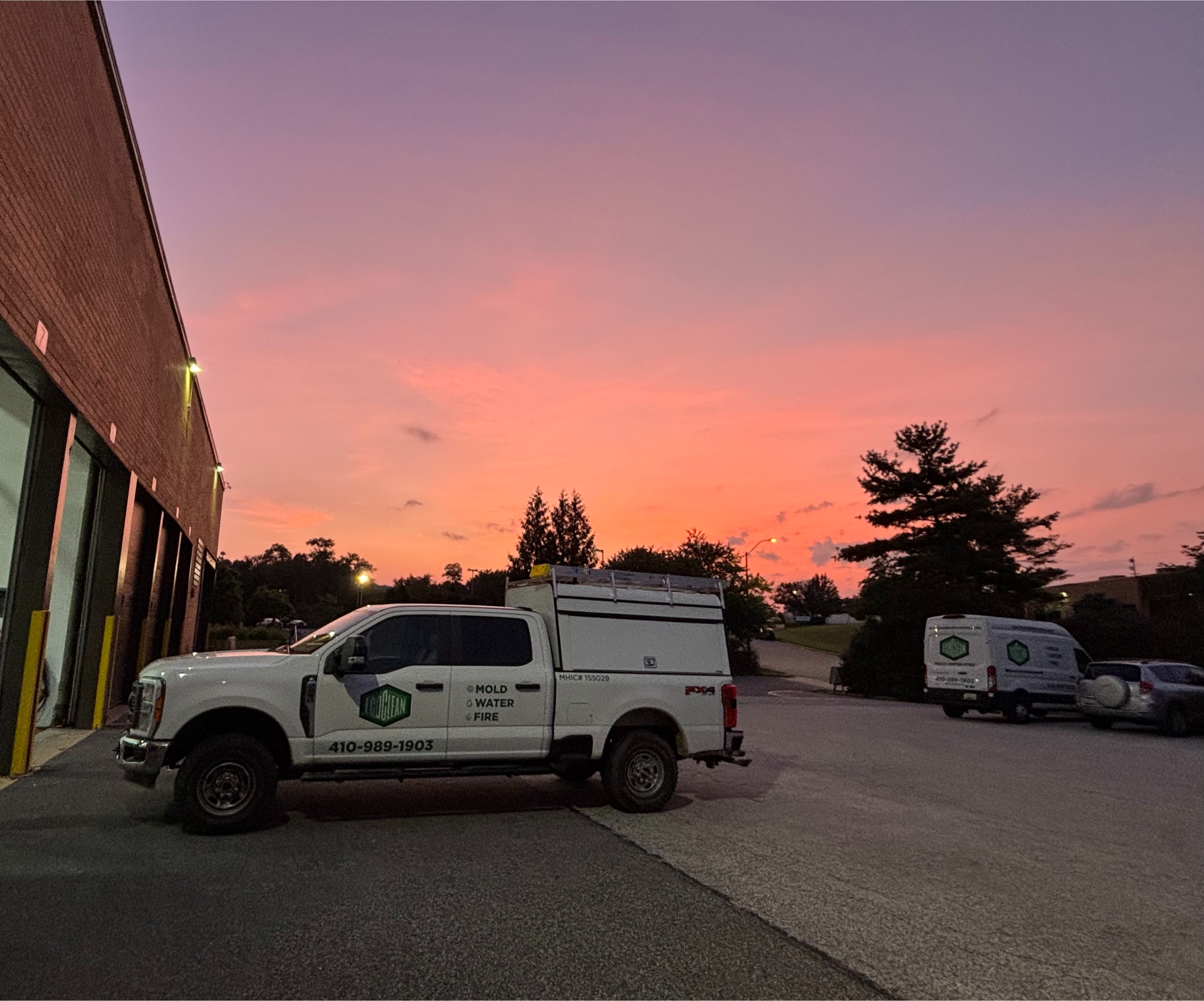 EcoClean Restoration Truck