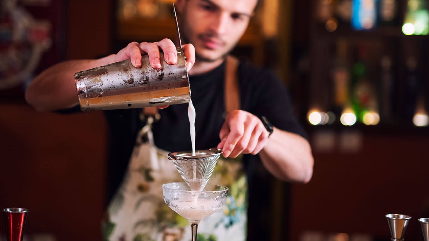 Bartender at C Bar in Harrah’s Philadelphia Casino & Racetrack.