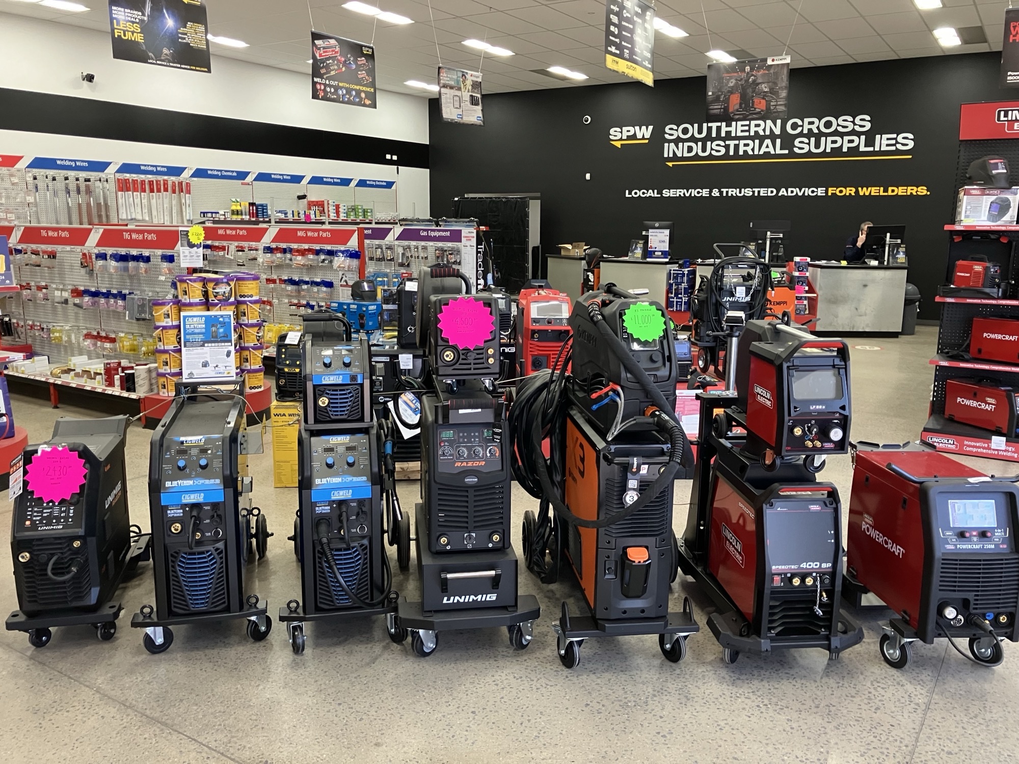 Images SPW Southern Cross Industrial Supplies, Shepparton