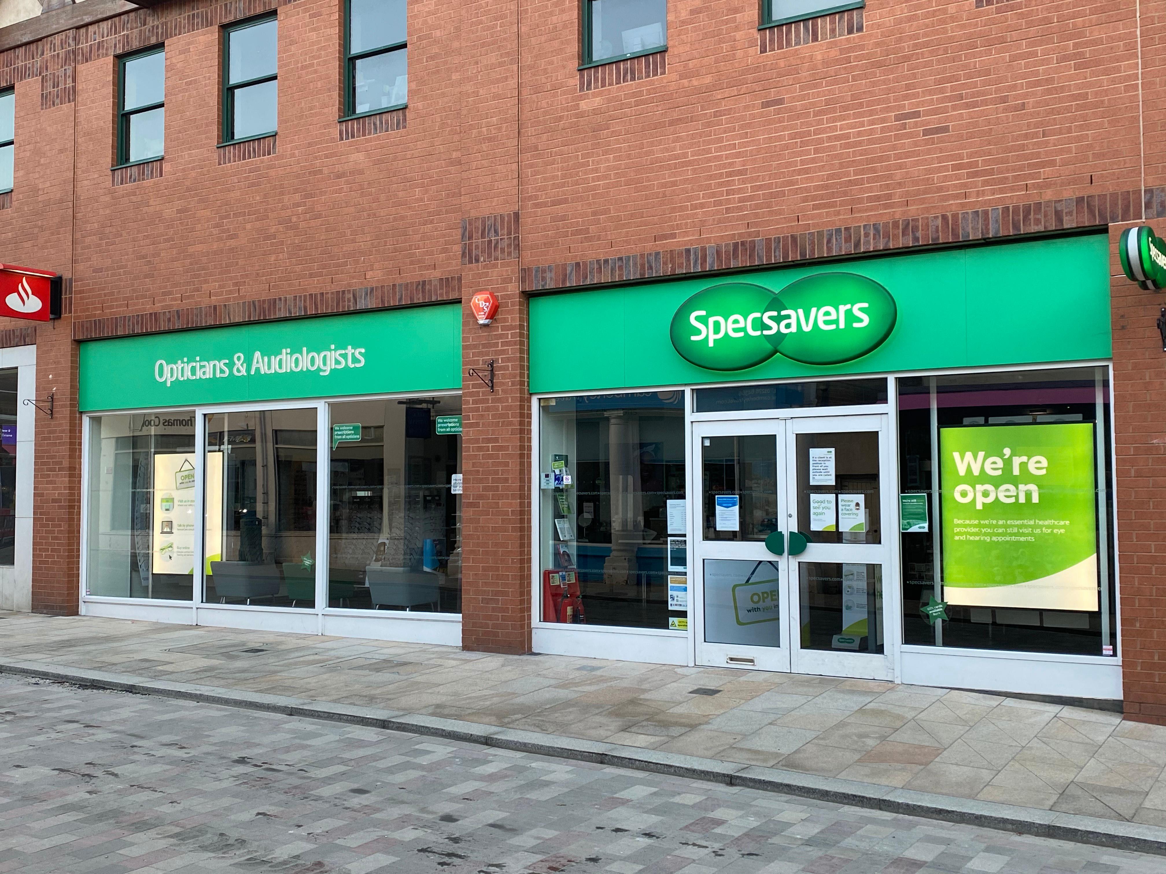 Specsavers Camberley exterior Specsavers Opticians and Audiologists - Camberley Camberley 01276 677686