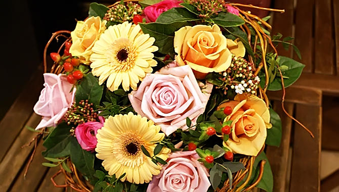 Blumenhaus Mäglin, Clarastrasse 50 in Basel