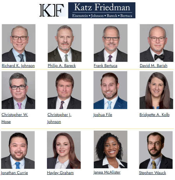 Attorneys at Katz, Friedman, Eisenstein, Johnson, Bareck & Bertuca 