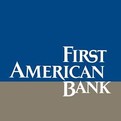 Julie Ano - Retail Loan Officer; First American Bank Logo