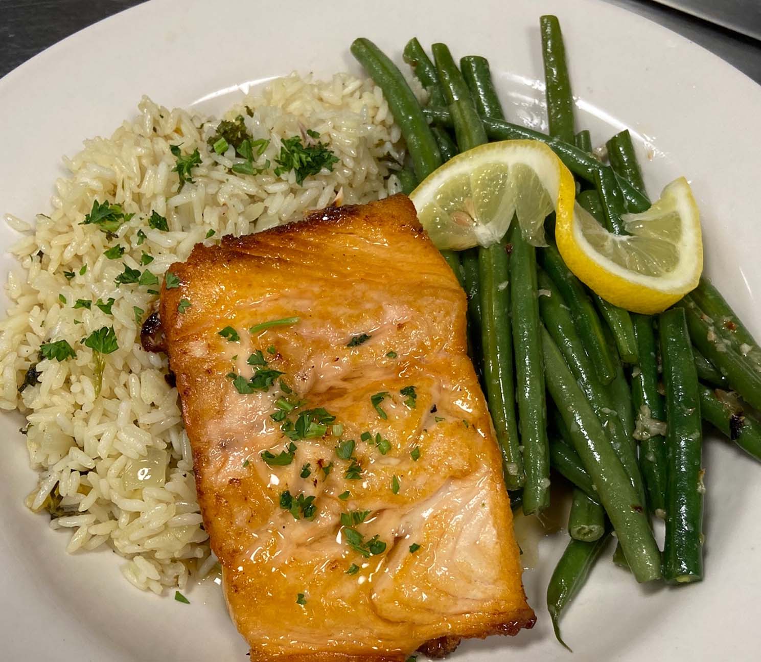 Glazed Salmon