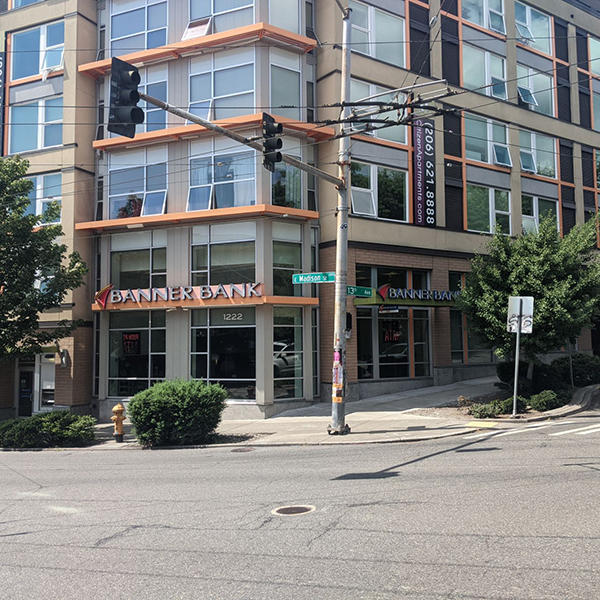 Banner Bank branch on Madison Street in Seattle, Washington