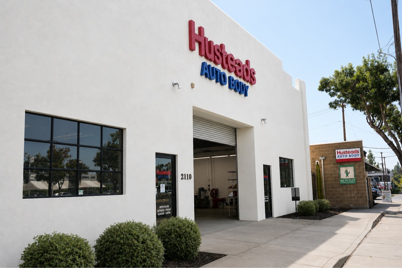 Husteads Auto Body, Concord, CA.