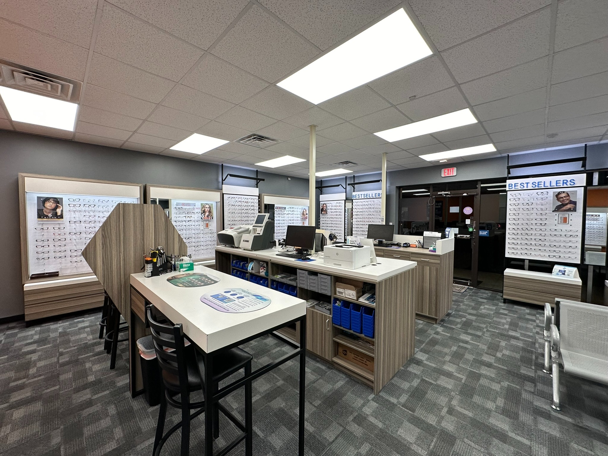 Store Interior at Stanton Optical Store Carrollton TX 75006