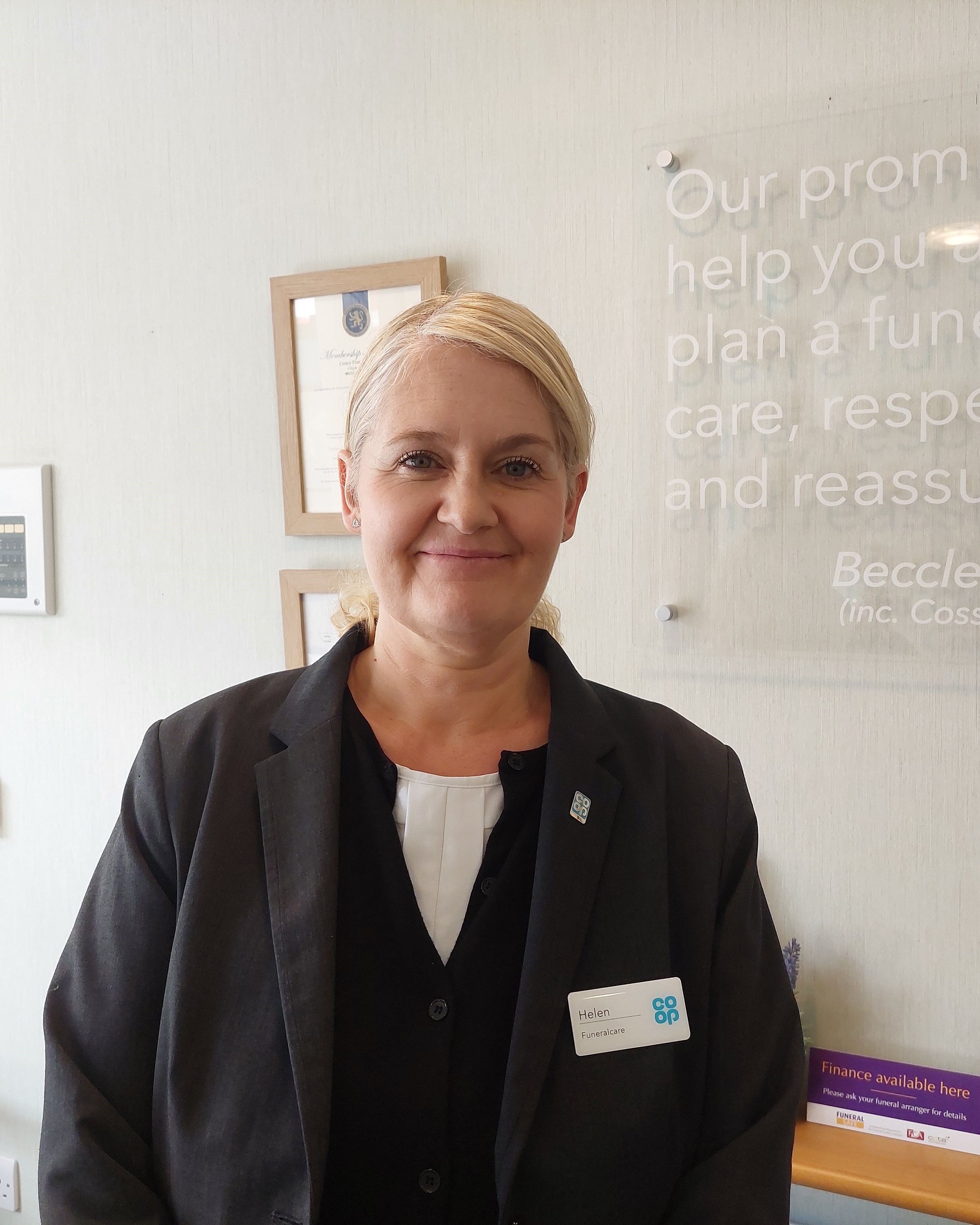Meet our Funeral Arranger Helen
