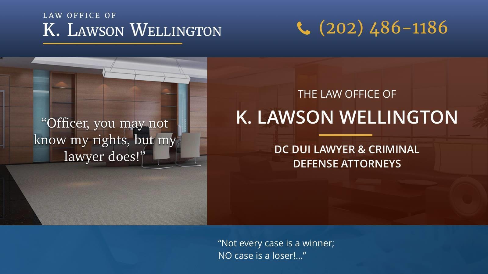 We #defend DUI & criminal allegations in DC and maryland! wellingtonlawdc.com