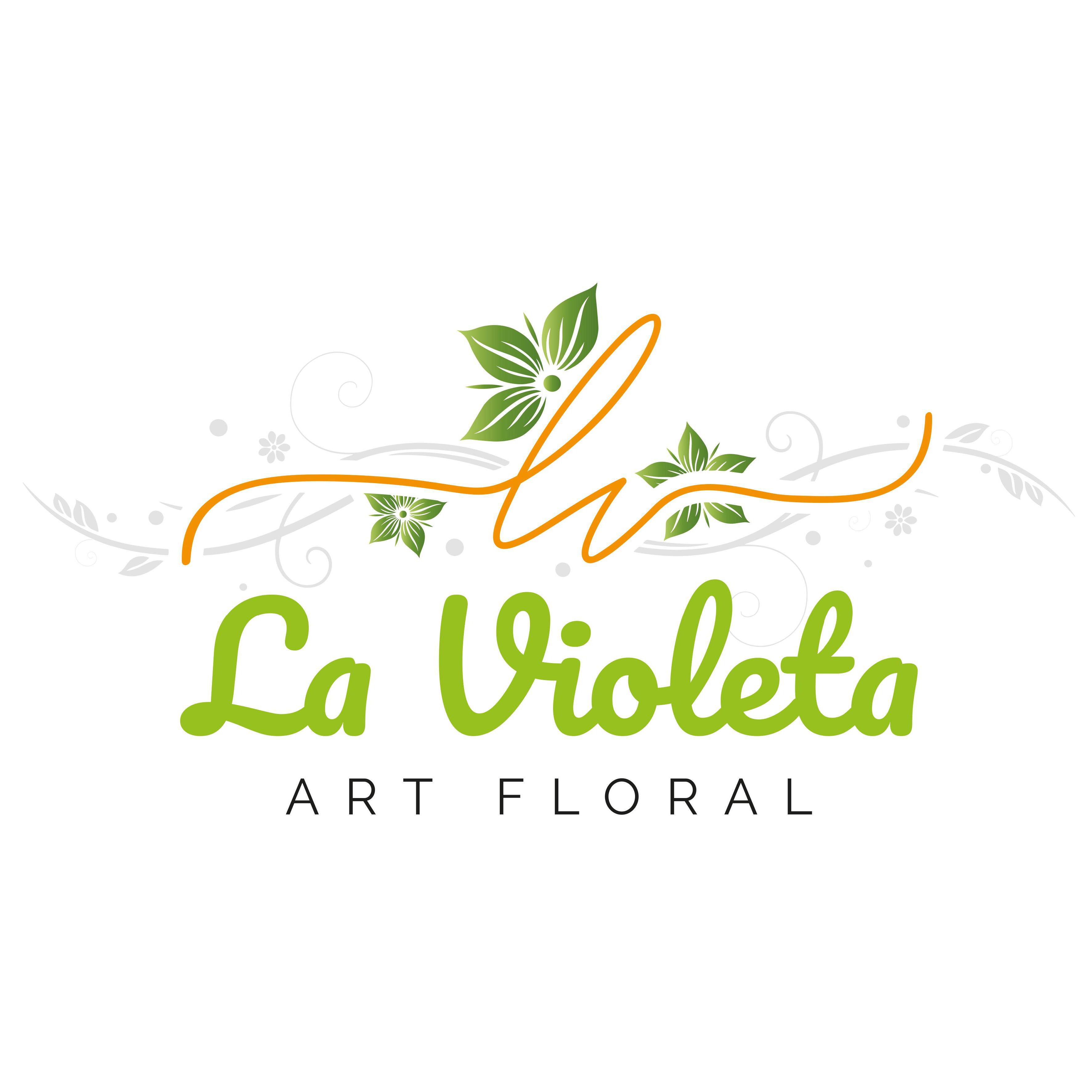 La violeta artfloral Logo
