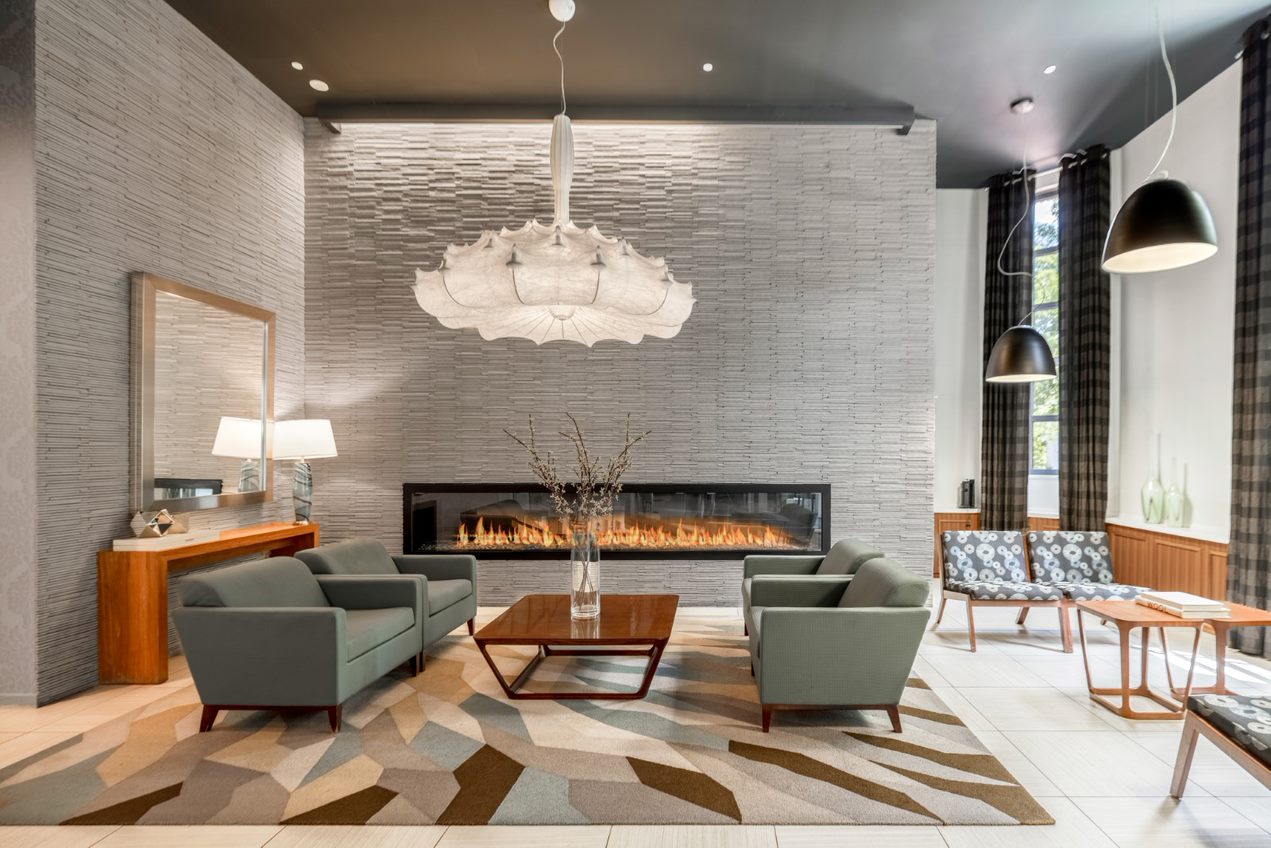 Attended lobby with full-service concierge available 24 hours a day