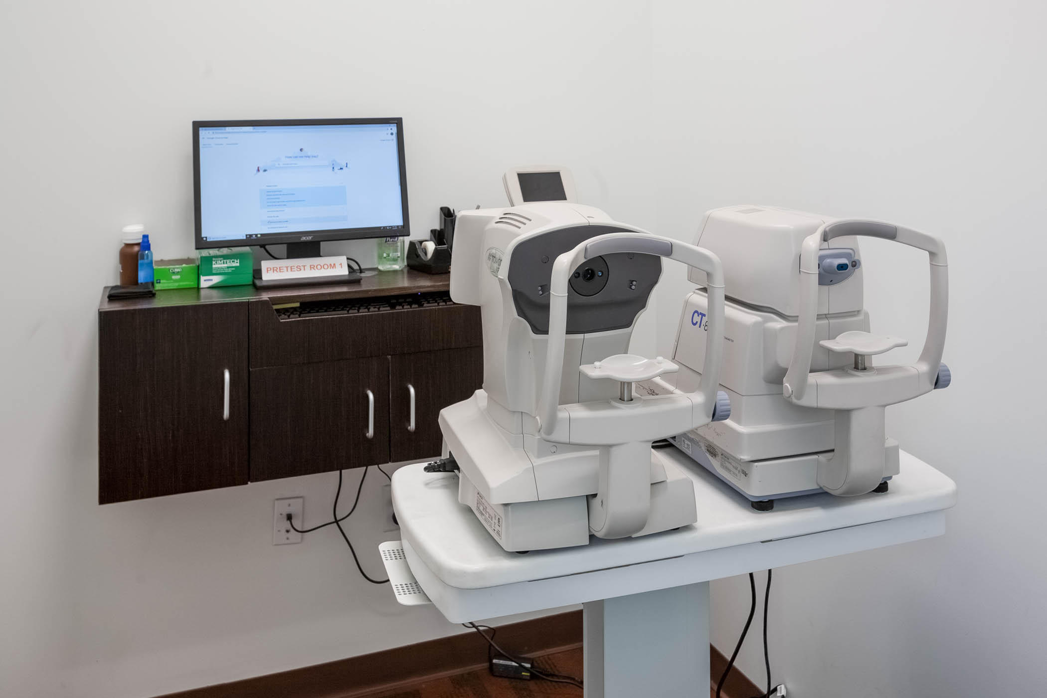 Eye Exam Equipment at Stanton Optical store in Santee, CA 92071