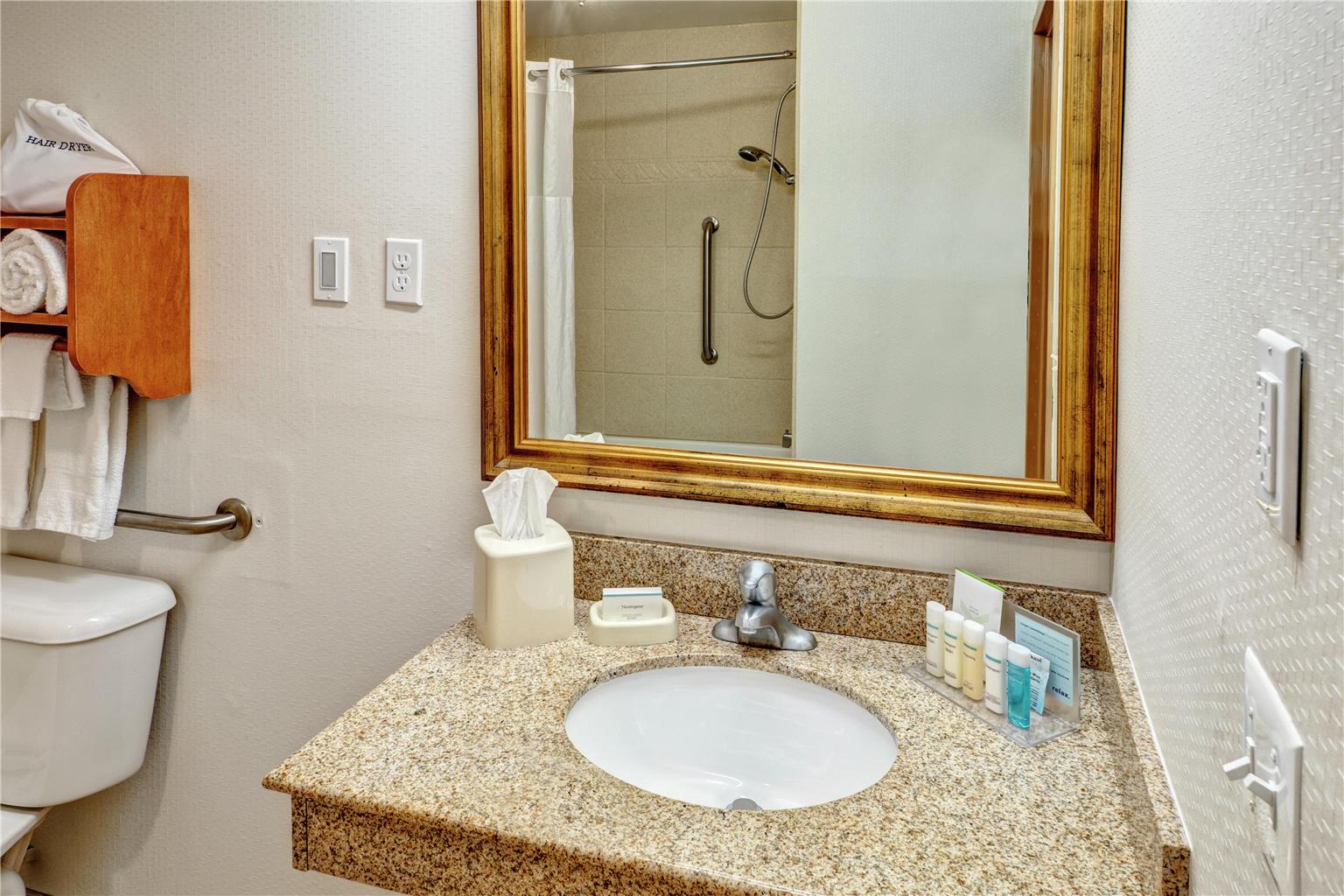 Guest room bath