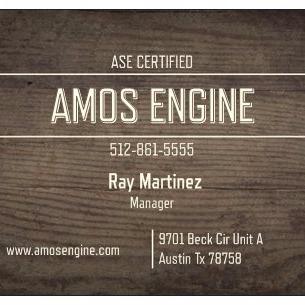 Amos Engine Installation Logo