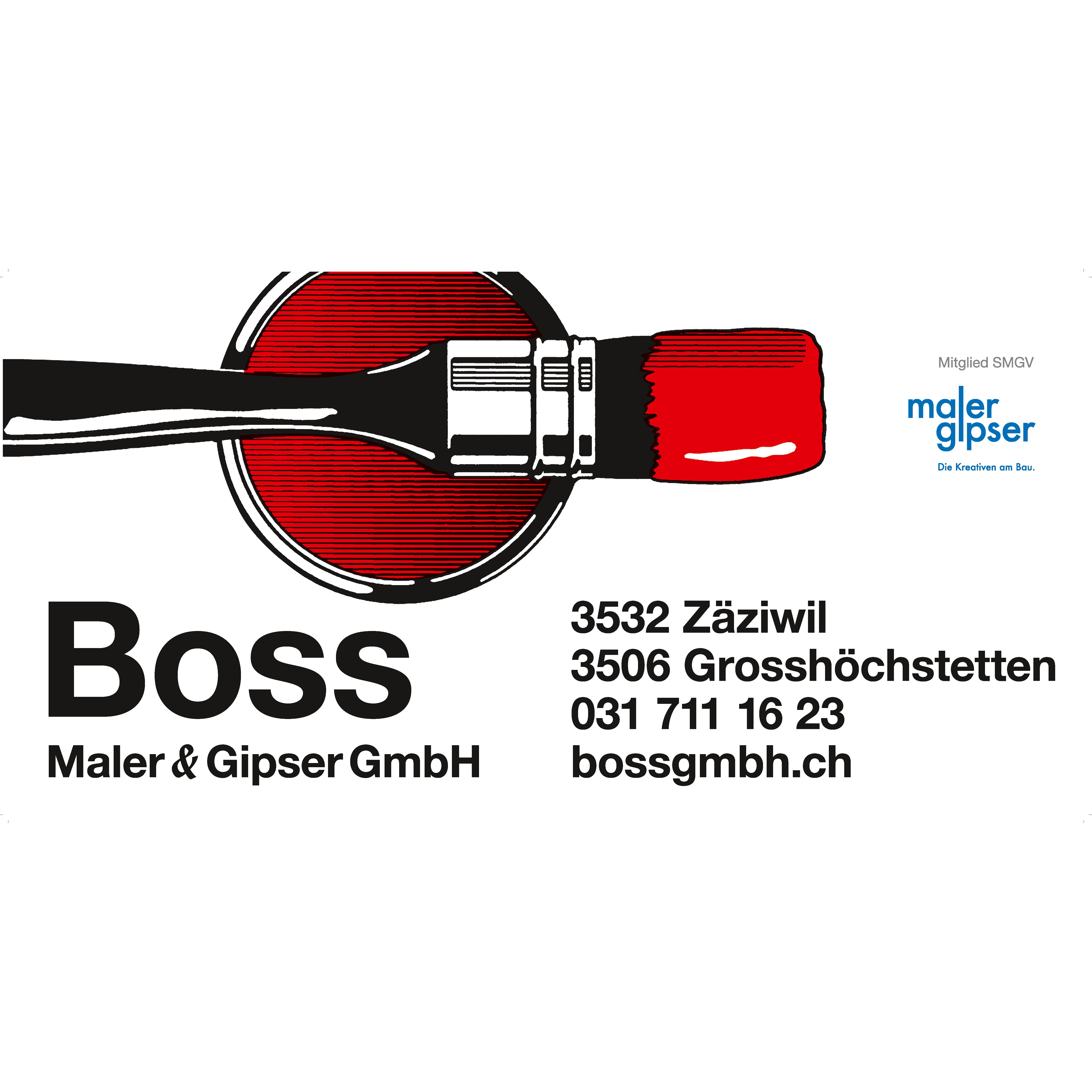 Boss Maler + Gipser GmbH Logo